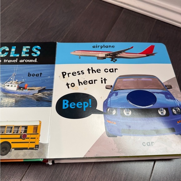 Noisy First Words Sound Book My First Touch Feel Sound Book Electronic Baby Todd - Picture 3 of 4